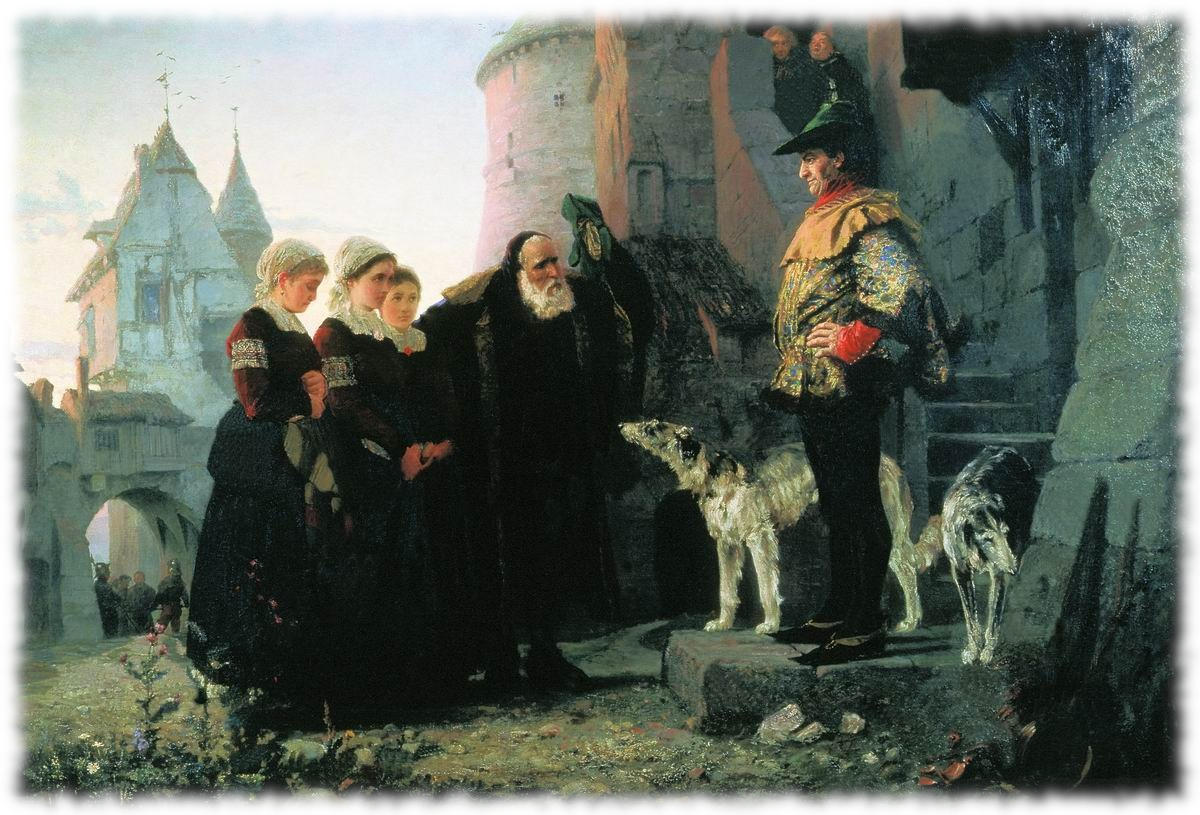 Das Herrenrecht, Polenow, 1874